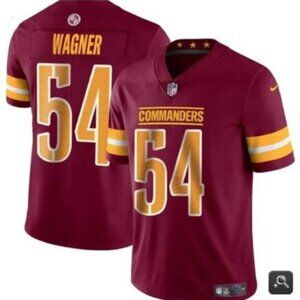 #54 Bobby Wagner Burgundy Vapor Limited Stitched Jersey
